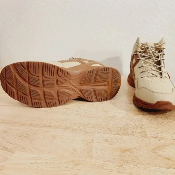 Joomra Men’s Neutral Sneakers – Light Brown & Tan, US 11 - Picture 6 of 7